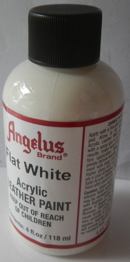 Angelus Acrylic Paint Flat White 118ml